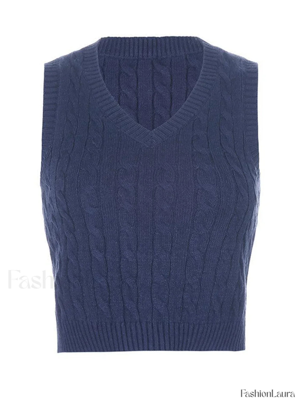 Twist Sweater Vest Tops&Tees