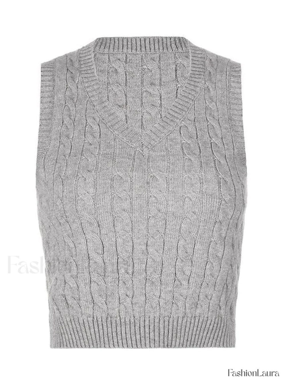 Twist Sweater Vest Tops&Tees