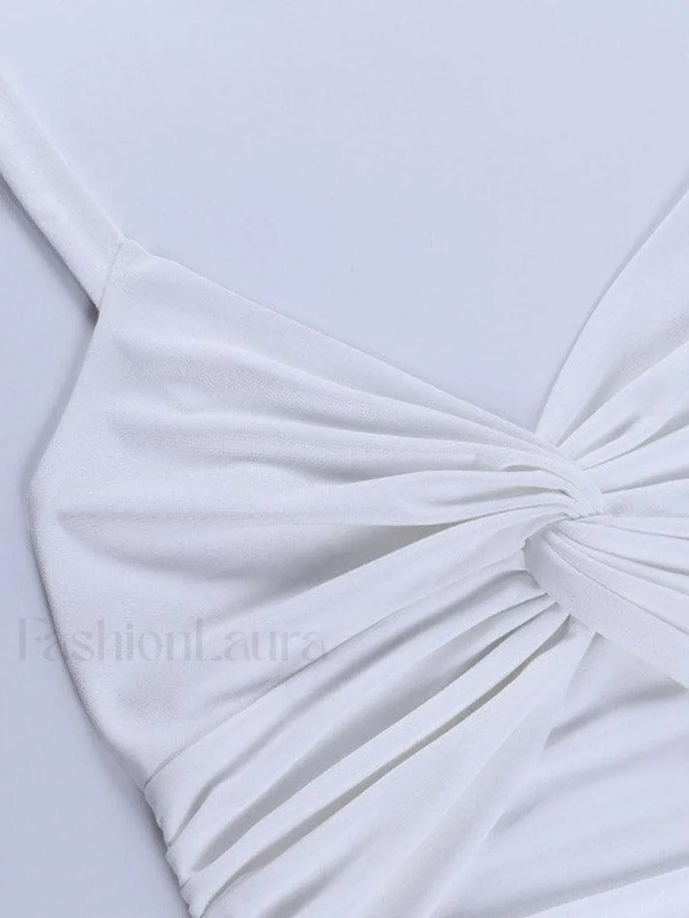 Twisted Cutout Crop Tank Top Tops&Tees