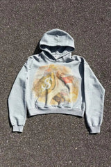 Unisex Streetwear Sports Hoodie Grey / M