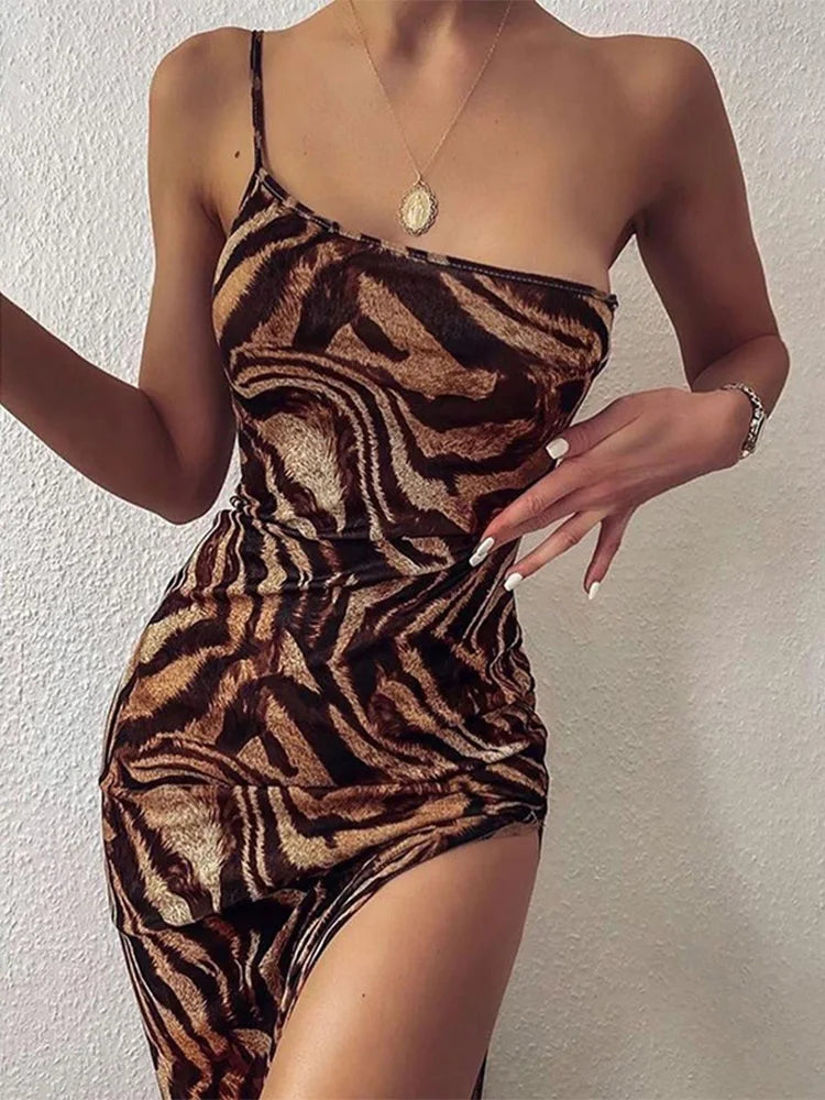 Julia Fashion - Vintage Elegant Sleeveless High Street Mini Dress