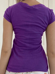 Vintage Floral Baby Tee Tops&Tees