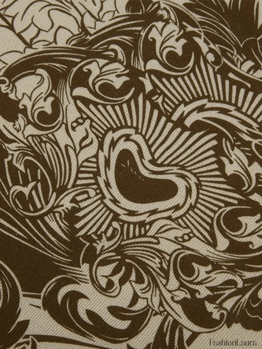 Vintage Floral Graphic Zip Up Hoodie Sweatshirts & Hoodies L