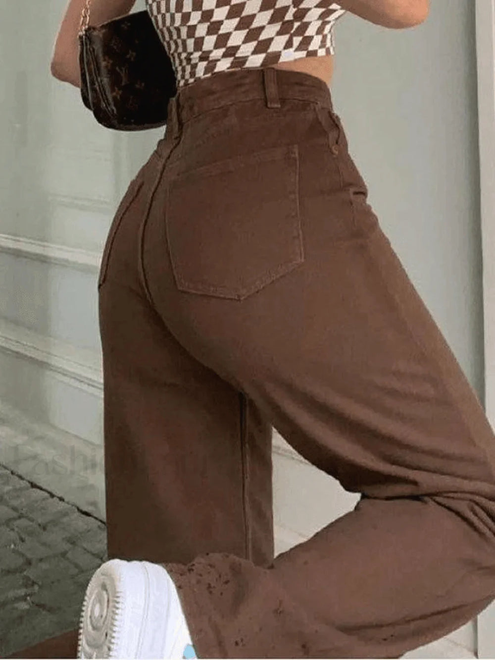 Vintage High Waist Boyfriend Jeans Jeans