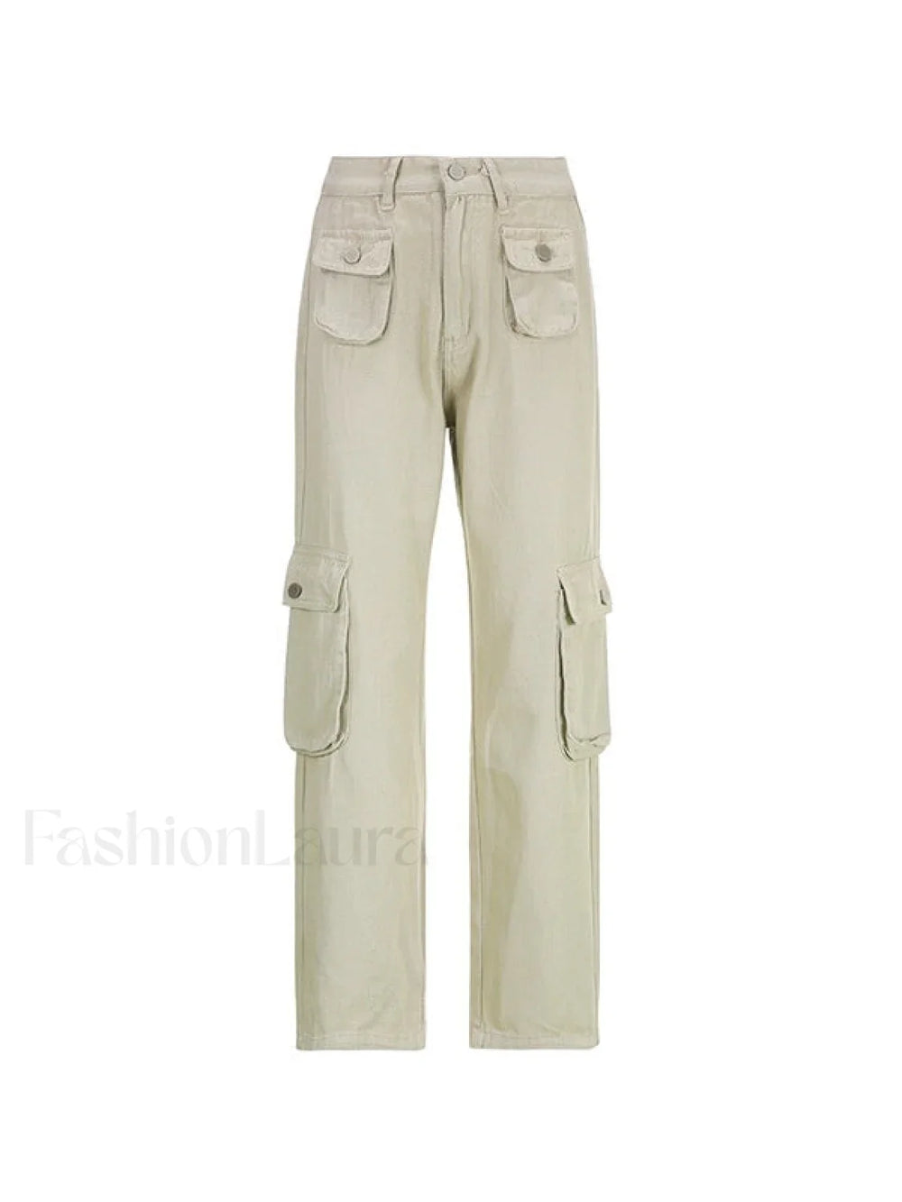 Vintage Khaki Baggy Cargo Jeans Cargo Jeans
