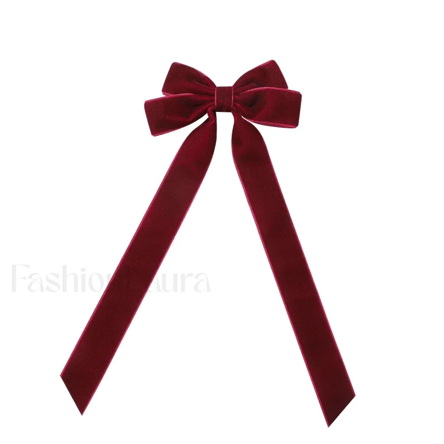 Vintage Large Velvet Wedding Long Ribbon Korean Christmas Hair Accessory 3916 33 / 1pcs