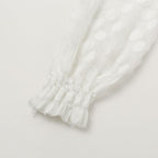 JuliaFashion - 2024Vintage Long Sleeve Mesh Lace Dress