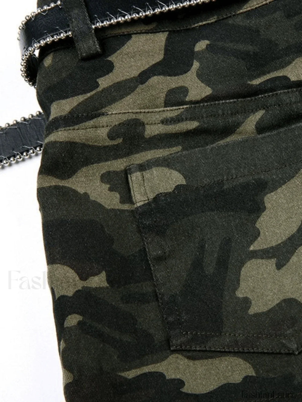 Vintage Street Camouflage Cargo Shorts Shorts