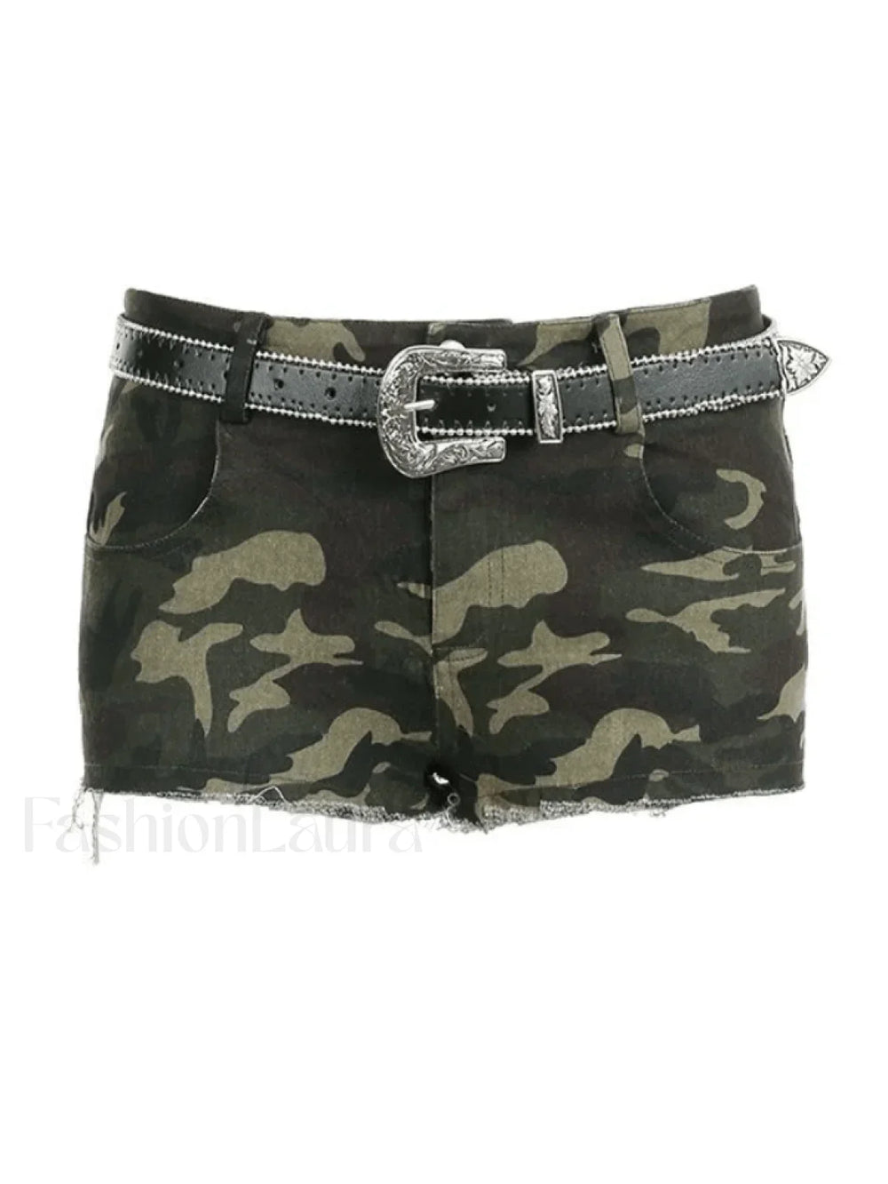 Vintage Street Camouflage Cargo Shorts Shorts