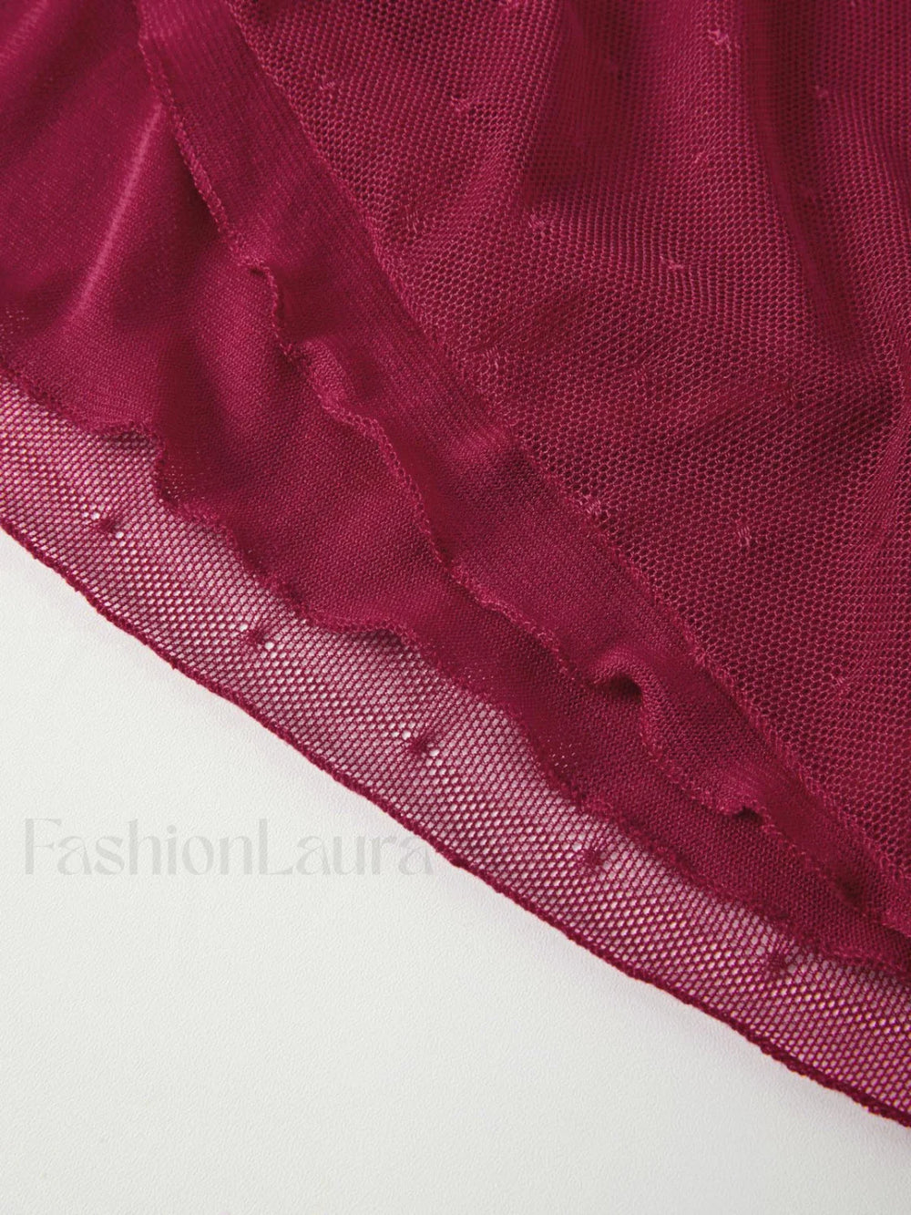 Vintage Tie Front Lace Trim Blouse Short Sleeves