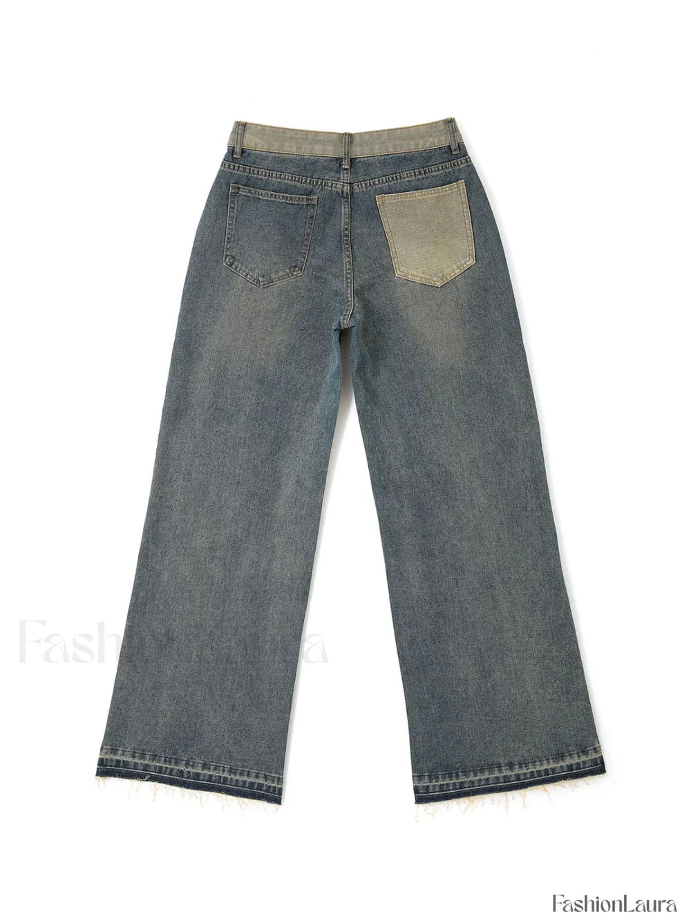 Vintage Wash Distressed Boyfriend Jeans Boyfriend Jeans
