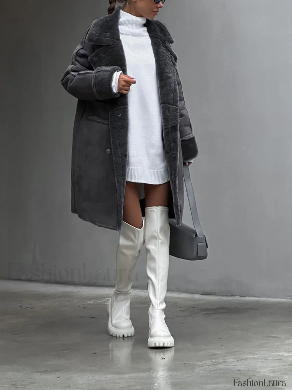 Warm Embrace Graceful Fleece Jacket Fleece Jackets