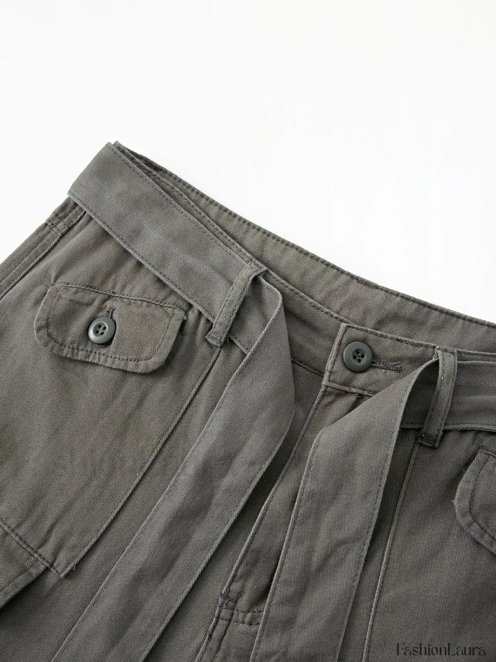 Washed Pocket Patched Cargo Jeans Cargo Jeans