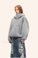 Winter Streetwear Zipper Hoodie