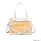Y2K Labyrinth Butterfly Spider Chain DIY Transparent Lolita Gothic Bag White Orange